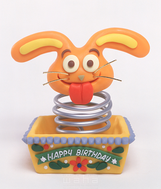 立体 クラフト 粘土 ウサギ 誕生日 お祝い めでたい 記念 プレゼント 贈り物 ギフト びっくり箱 可愛い 笑い 賑やか 楽しい パーティー イラスト作品紹介 イラスト 写真のストックフォトwaha ワーハ カンプデータは無料