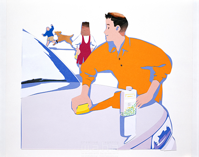人物 男性 乗り物 清潔感 ワックス 塗る 休日 イラスト作品紹介 イラスト 写真のストックフォトwaha ワーハ カンプデータは無料