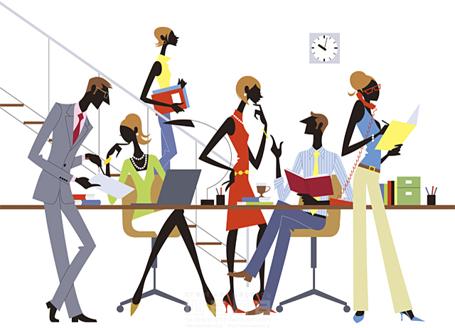 グループ 複数 ビジネスマン ビジネス 女性 オフィス デスクワーク 机 椅子 スーツ ミーティング 打ち合わせ チームワーク 忙しい イラスト作品紹介 イラスト 写真のストックフォトwaha ワーハ カンプデータは無料