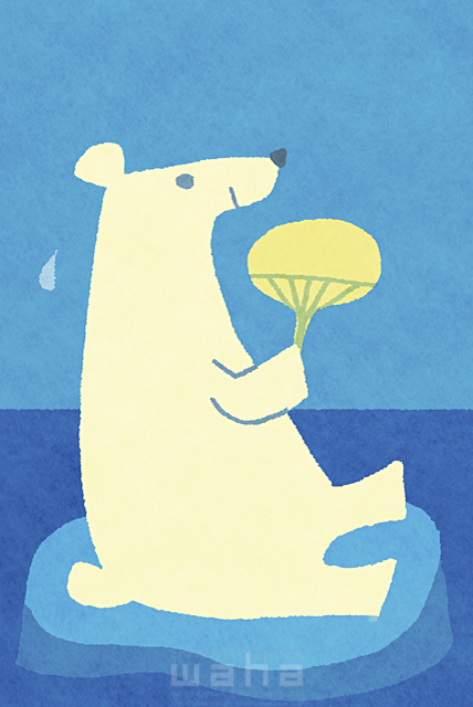 動物 熊 屋外 海 夏 氷 イラスト作品紹介 イラスト 写真のストックフォトwaha ワーハ カンプデータは無料