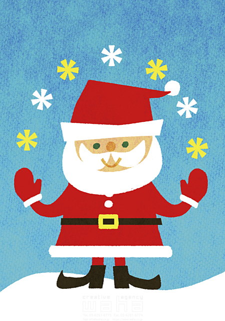 キャラクター サンタクロース クリスマス イラスト作品紹介 イラスト 写真のストックフォトwaha ワーハ カンプデータは無料