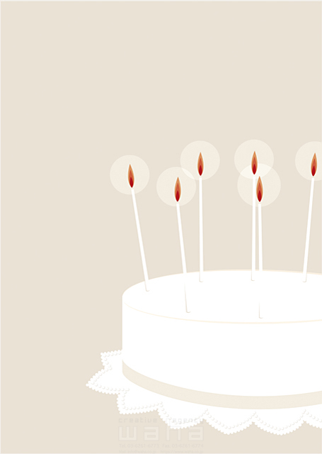 物 食べ物 ケーキ 誕生日 記念日 イラスト作品紹介 イラスト 写真のストックフォトwaha ワーハ カンプデータは無料
