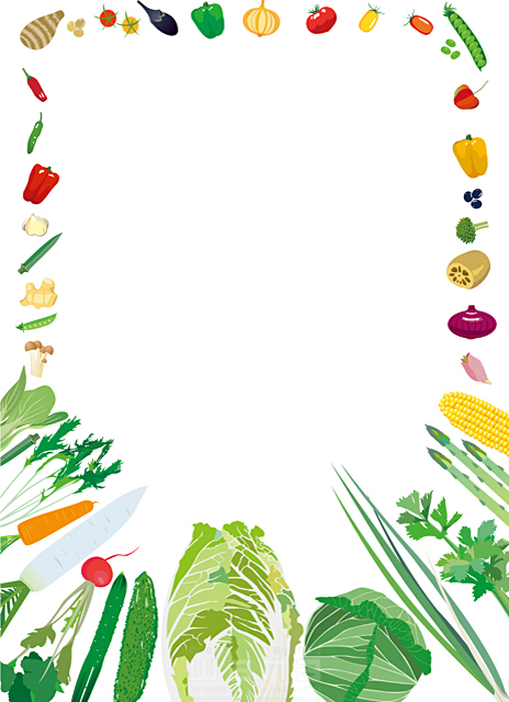 食材 野菜 果物 フルーツ 肉 枠 楕円 フレーム 安心 安全 新鮮 白バック イラスト作品紹介 イラスト 写真のストックフォトwaha ワーハ カンプデータは無料
