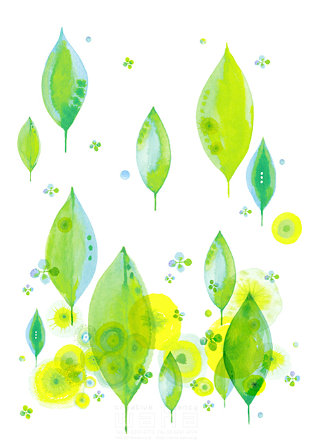 水彩 エコロジー ナチュラル 葉 イメージ 自然 平和 植物 健康 美容 イラスト作品紹介 イラスト 写真のストックフォトwaha ワーハ カンプデータは無料