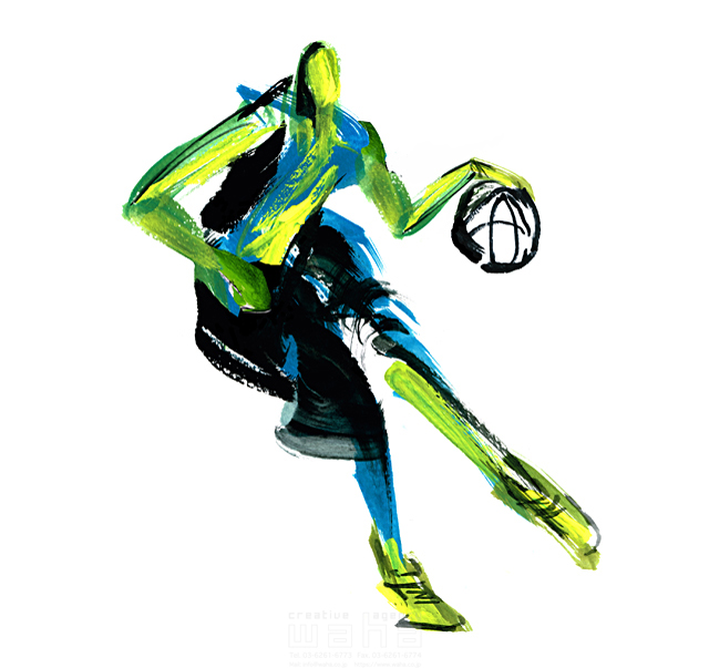 スポーツ 人物イメージ オリンピック バスケットボール ドリブル 大会 パワフル 男性 競技 選手 球 イラスト作品紹介 イラスト 写真のストックフォトwaha ワーハ カンプデータは無料