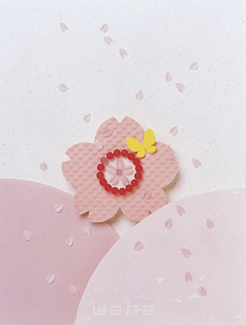 立体 クラフト 日本 和風 和物 カレンダー 季節 桜 春 4月 イラスト作品紹介 イラスト 写真のストックフォトwaha ワーハ