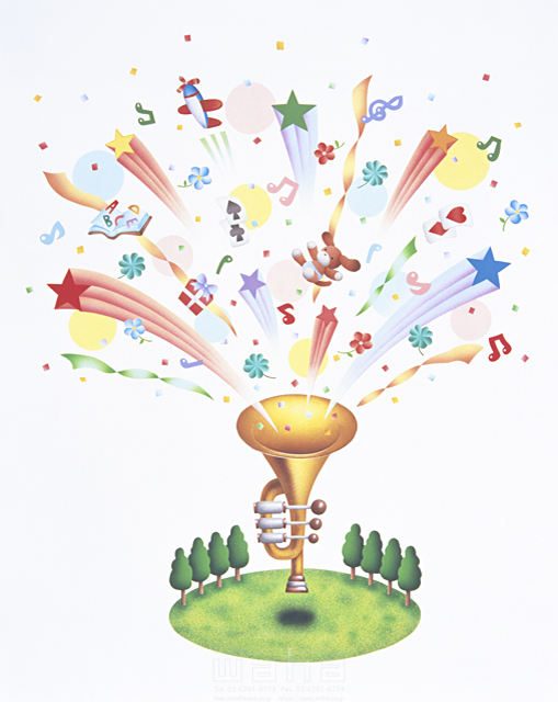 楽器 音符 幸せ 音楽 パーティー フェスティバル プレゼント カラフル イラスト作品紹介 イラスト 写真のストックフォトwaha ワーハ カンプデータは無料