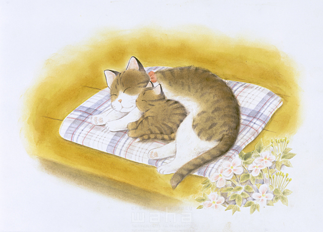 25 かわいい 猫 寝る イラスト たつく