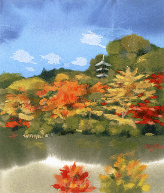 0以上 紅葉 風景 イラスト 紅葉 風景 イラスト