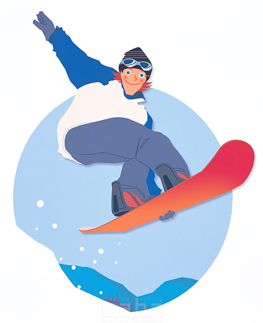 若者 男性 スポーツ 冬 雪山 スキ スノボー イラスト作品紹介 イラスト 写真のストックフォトwaha ワーハ カンプデータは無料