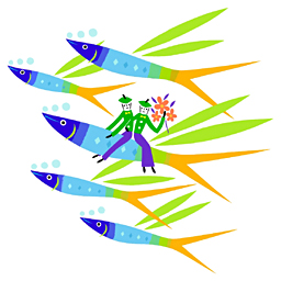 エコロジー ナチュラル 動物 鳥 魚 昆虫 2人 人物イメージ 環境保護 元気 夢 水中 海 清涼感 涼しい 夏 季節 サマー 泳ぐ イラスト作品紹介 イラスト 写真のストックフォトwaha ワーハ カンプデータは無料