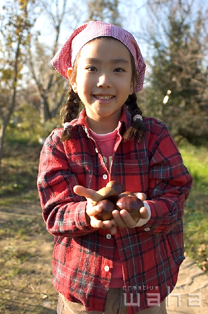 イラスト＆写真のストックフォトwaha（ワーハ）　人物、日本人、秋、子供、季節、四季、子ども、こども　pg3-0067b